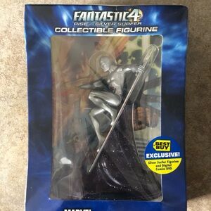 Fantastic 4 Silver Surfer Collectible Figurine unopened